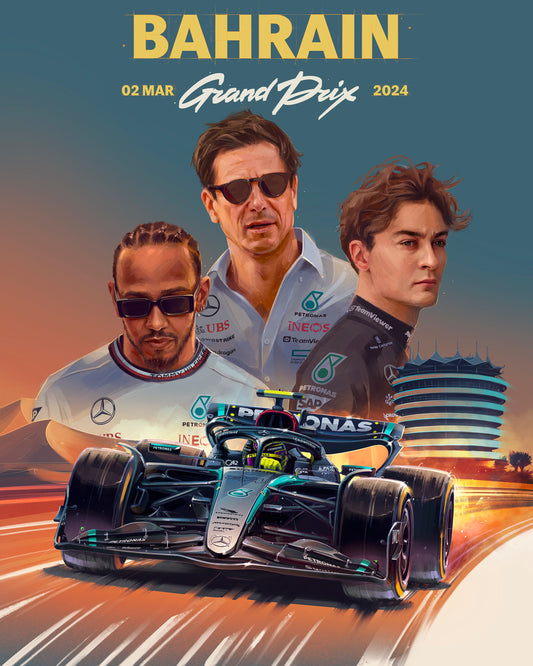 Mercedes AMG Petronas - Bahrain 2024