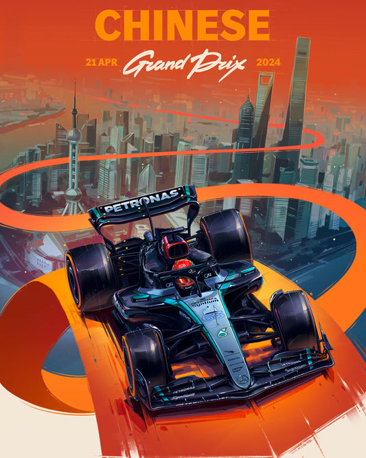 Mercedes AMG Petronas - China 2024