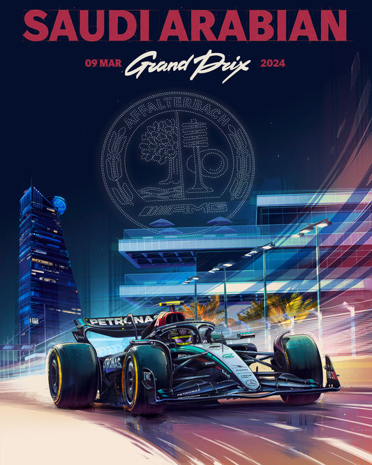 Mercedes AMG Petronas - Saudi Arabia 2024