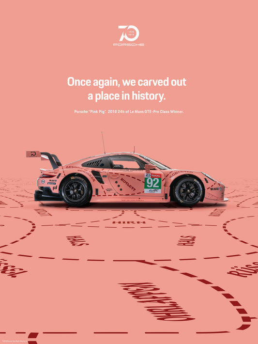 Porsche 70th Anniversary - Pink Pig (Version 2)