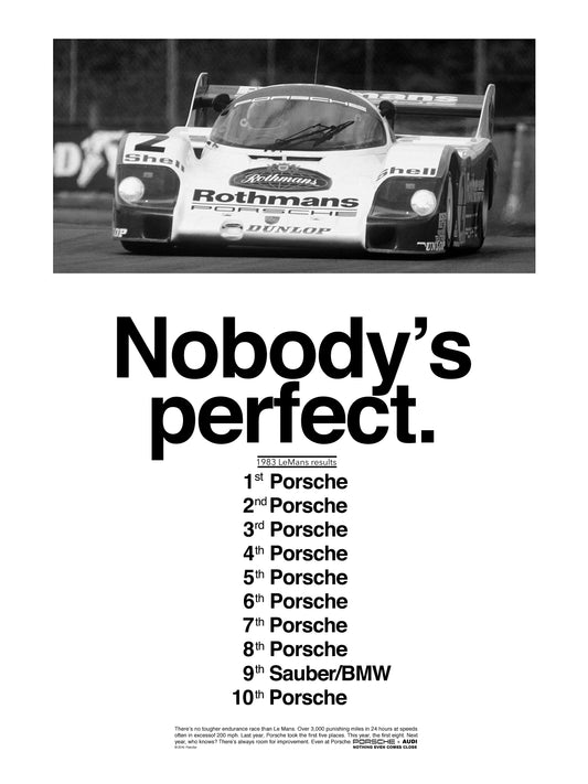 Nobody's Perfect