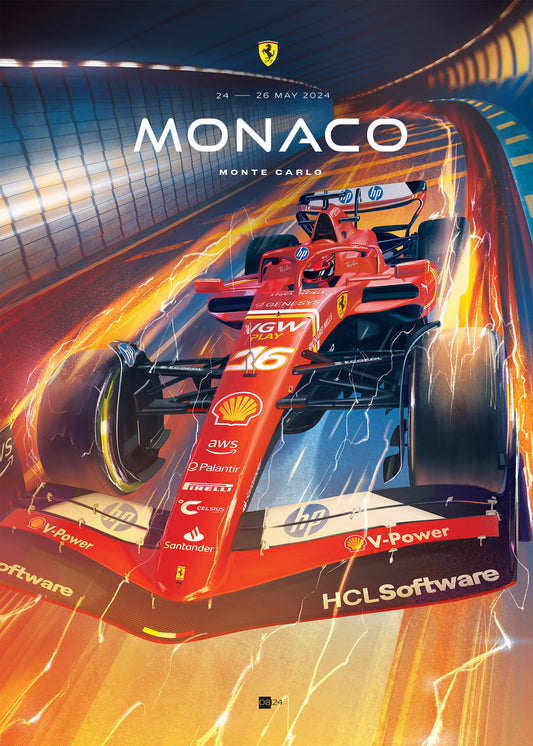 Ferrari F1 - Monaco 2024