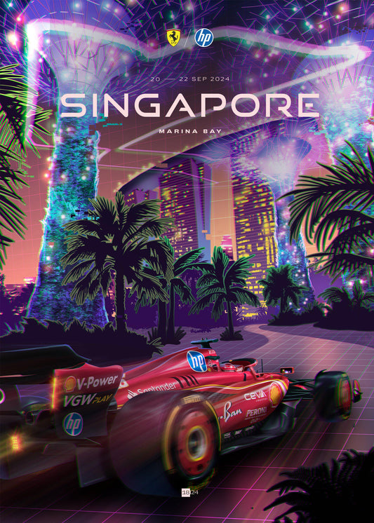 Ferrari F1 - Singapore 2024